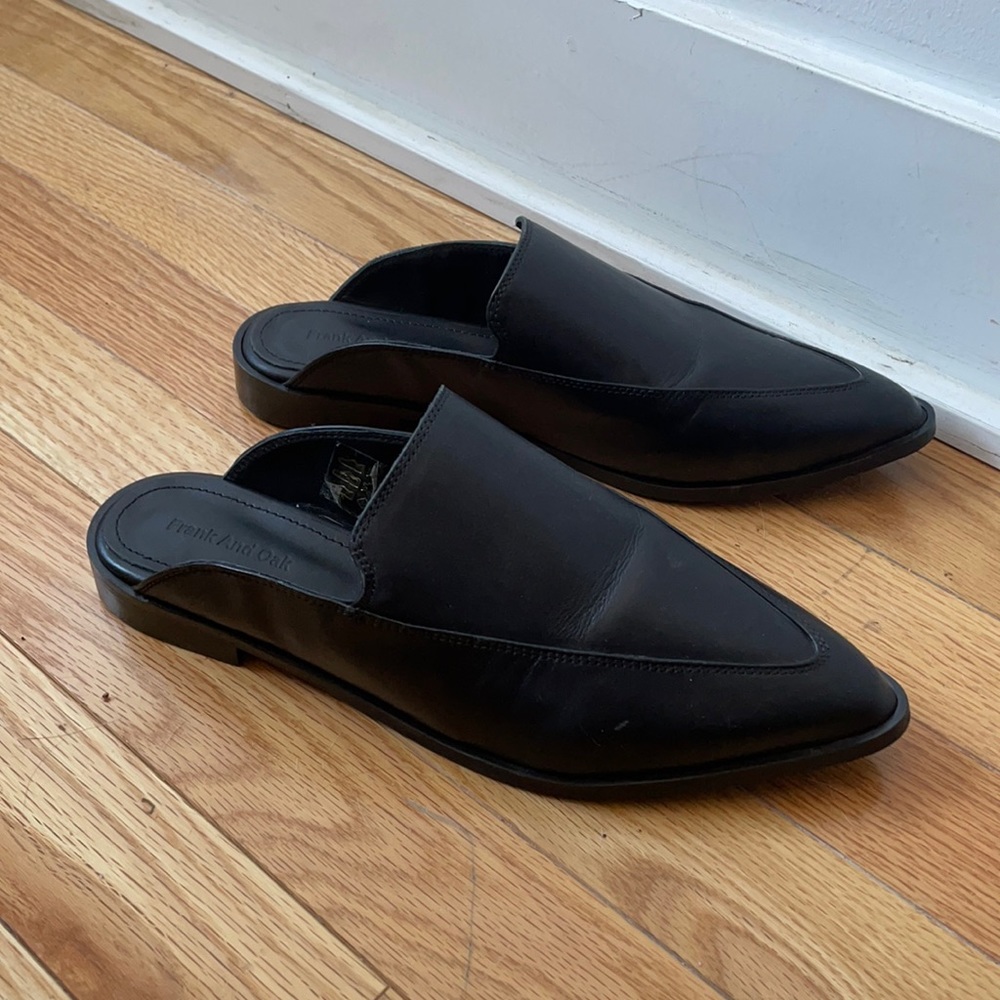 Black Loafers / Slip ons